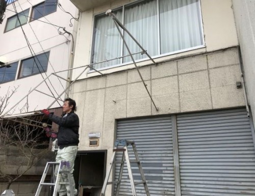 八尾市でテラス解体取り付け工事