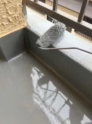 豊中市でベランダ防水をしました。