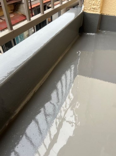 豊中市でベランダ防水をしました。