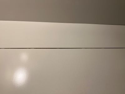 高槻市でマンションのキッチンパネルシール工事