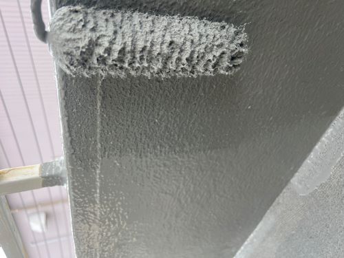 守口市で戸建てベランダウレタン塗膜防水工事